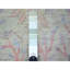 2'6"x5'7" Green Hand Knotted Birds of Paradise Design All Wool Runner Rug 78CF9EC6B5F24BE9A57DB850A6A40182