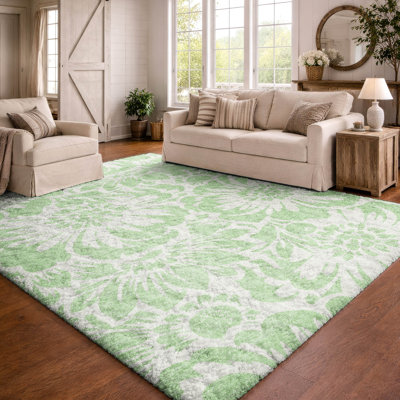 Tapis à poil long de qualité supérieure lavable à la machine ADS551