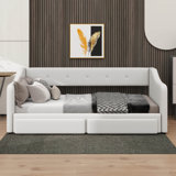 Premium Adjustable Twin XL To King Size Daybed With Dual Storage Compartments