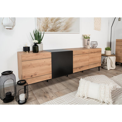 Willia Unfinished TV Stand for TVs up to 88"