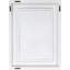 Miroir blanc naturel moderne Gertha