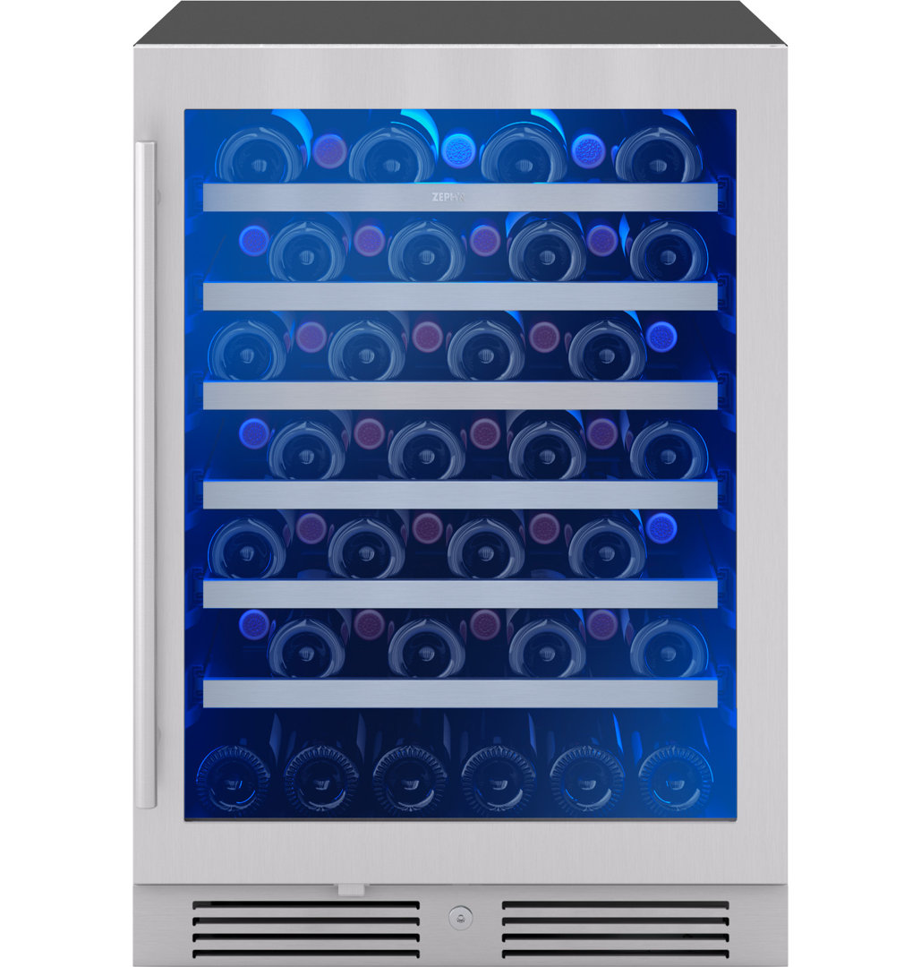Zephyr Presrv 24" 53-Bottle Single Zone Wine Cooler Zephyr