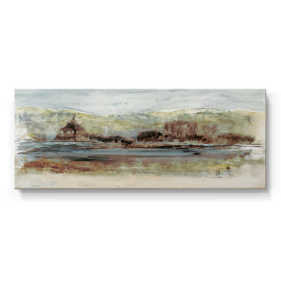 Northern Lake - Toile tendue avec châssis - Prêt à accrocher