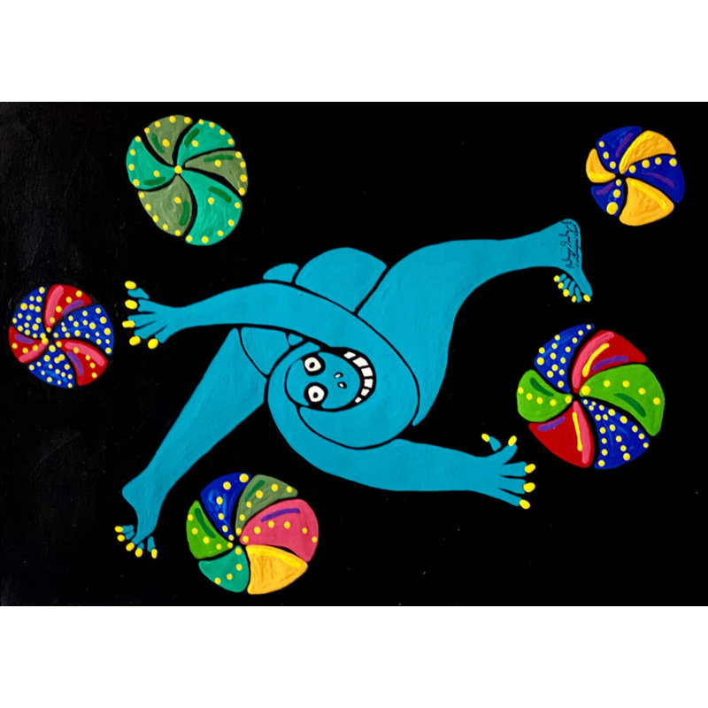 Color Series 9 Painting by Rodrigo Salazar Posada.