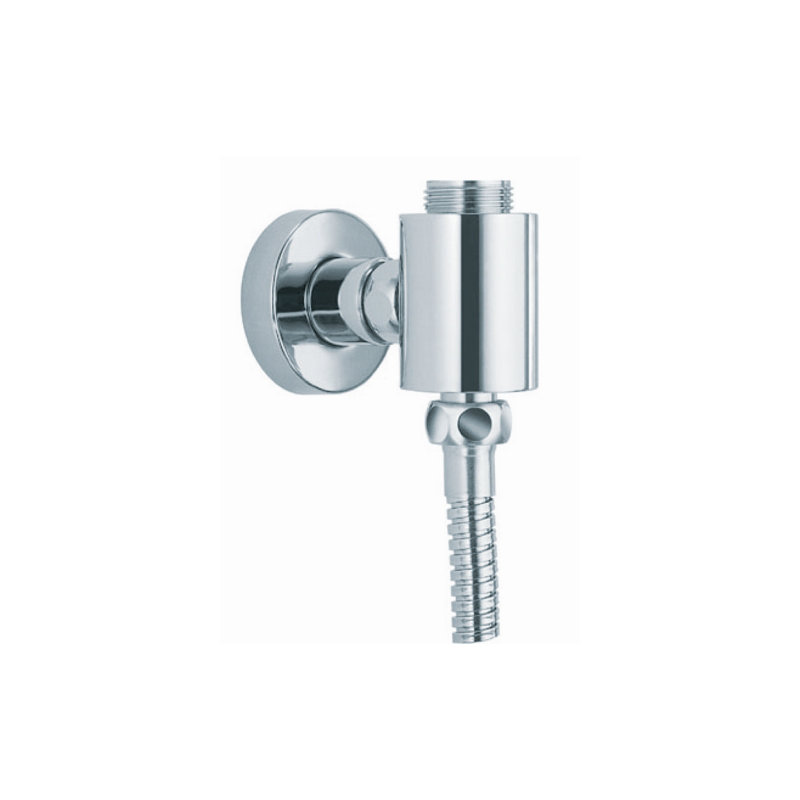 Shower External Wall Union, Chrome