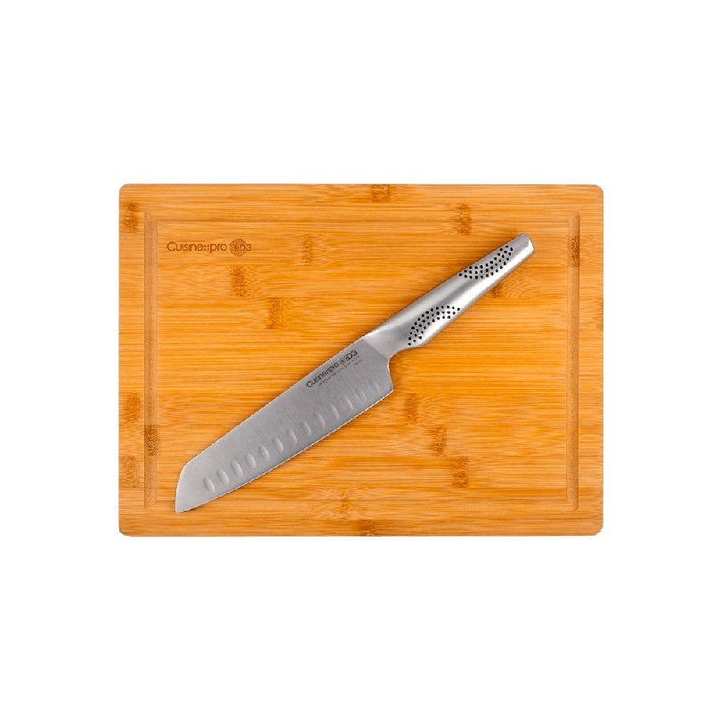 Cuisine::pro® iD3® Santoku 7" & Board Set