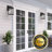 Black Dusk to Dawn Outdoor Wall Lantern, 2 Pack Outdoor Lights for House-177404872