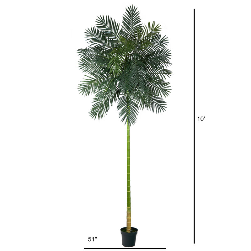 120'' Faux Palm Tree in Pot