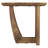 Round Solid Mango Wood Accent Side Table