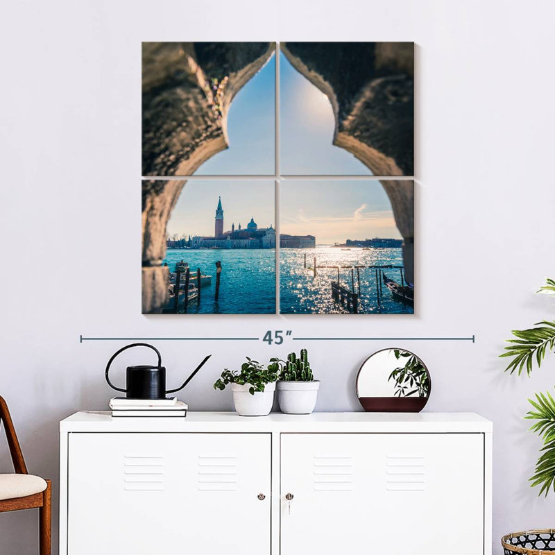 Vue de Nicci San Giorgio Maggiera, H 32 po x l 32 po