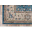 Tapis décoratif floral bleu Linz-40278211