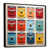 Black Floater Framed