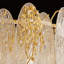 Lustre 32 "à 4 niveaux en cristal