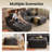 Nathasa Boneless 2 - Piece No Assembly Required Upholstery Sofa, Free Combination Compression Sectional, Cloud-like Couch with Ottoman-1745098341-1745098343
