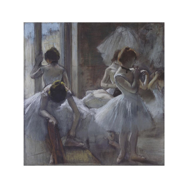 «Dancers» par Edgar Degas - Estampe numérique, H 32 po x l 40 po