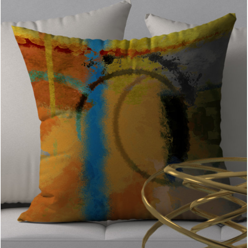  Housse de coussin carré et insert, H 20 po x l 20 po x p 5 po
