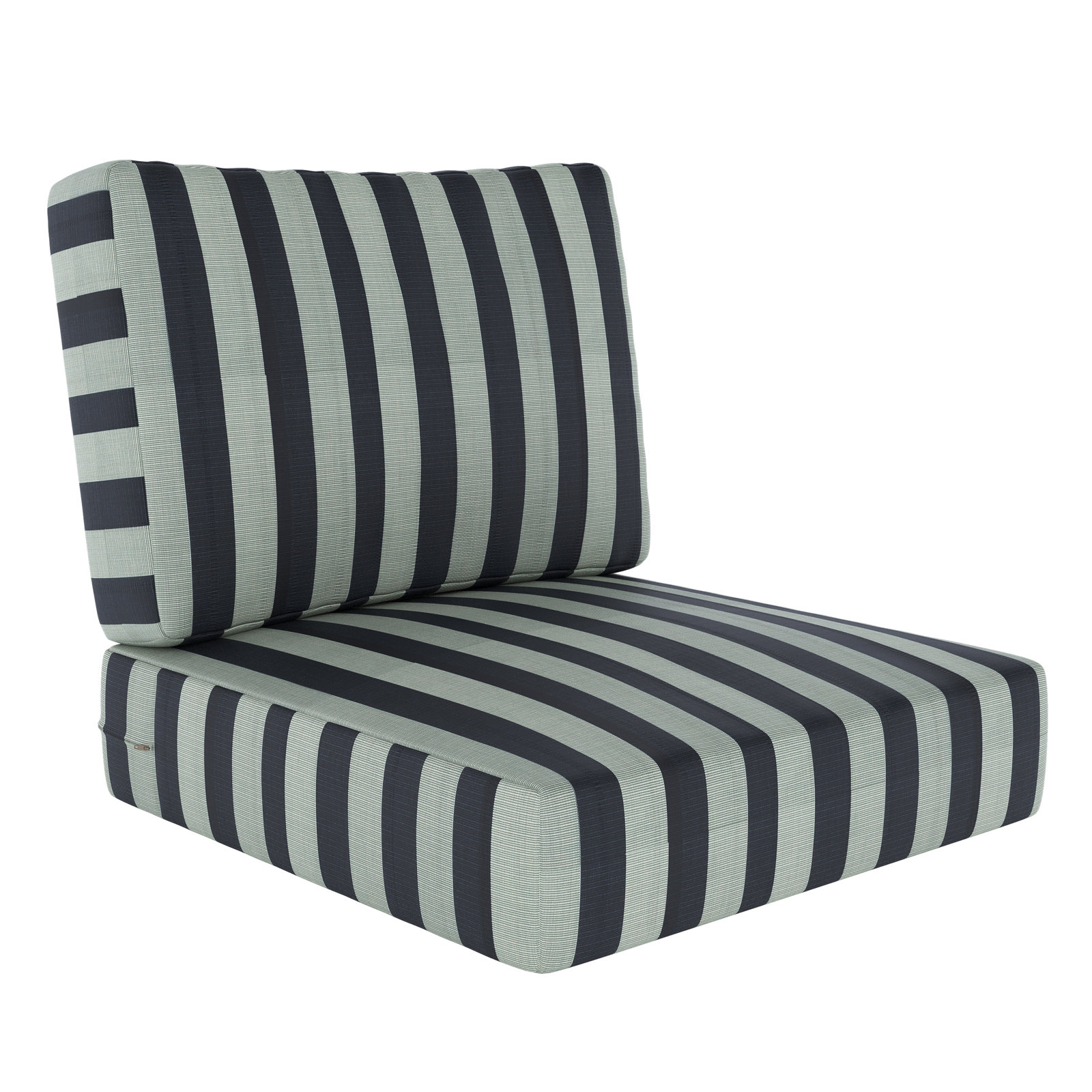 Lani 25" Sunbrella® Seat and Back Cushion, Sunbrella Expressive Mist