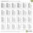 2 1/4 in. H x 5/8 in. P x 84 in. L, TrueCraft PVC Colonial Casing Moulding, Highlands Oak-117198344-117198343