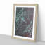 Japanese Geometric Leaf Design - Picture Frame Graphic Art Print-55609965-55609970