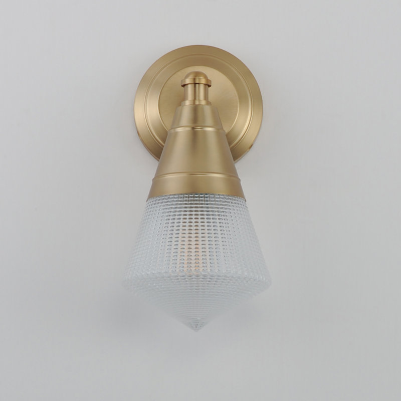 Hargreaves-Wall Sconce, Natural Aged Brass