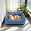 Lit pour animaux de compagnie - Lit doux et relaxant pour chiens et chats
