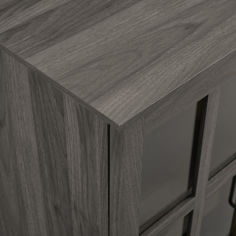Hartwick 31.5'' Bar Cabinet, Gray
