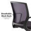 Black Mesh Back Visitors Chair
