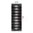 Geometric Grid Pattern Shag Rug – Anthracite Dark Gray – Medium Pile, Soft & Durable-1655194098