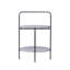 Mijas 2 Tier Storage Shaelves Round End/Side Table with Handle for Living room, Bedroom-1599800205