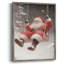 «Christmas Holiday Art», série 2-LXIV, reproduction encadrée - bois massif XMAI81842-1109303213