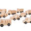 Mini camions en bois
