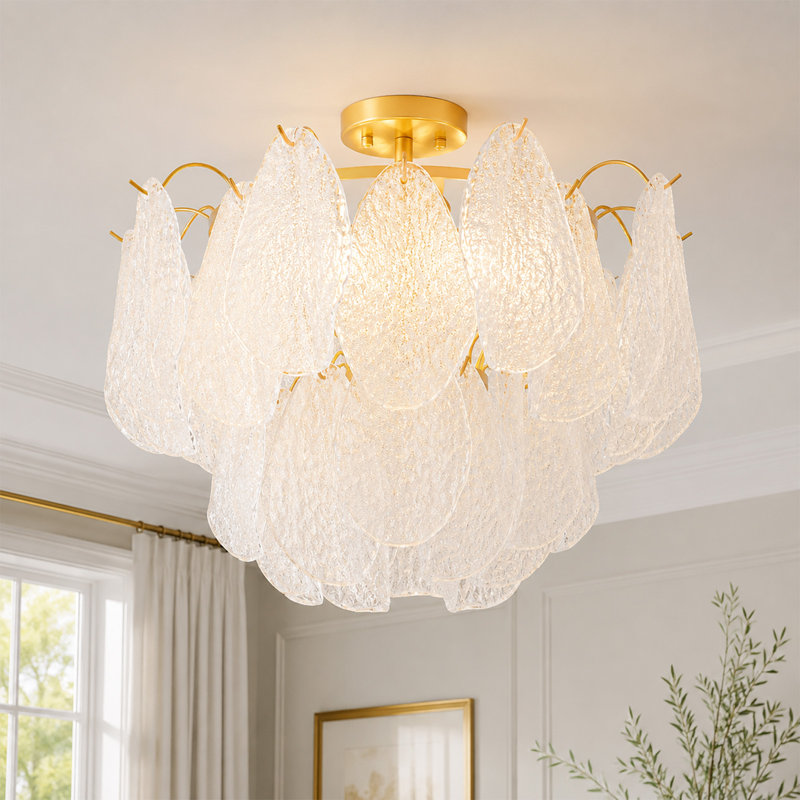 Plafonnier encastré 6 lumières Claridge