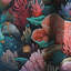 Motif tropical de corail - rideau floral - 1 rideau occultant-107548872