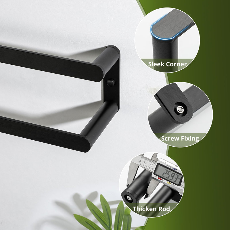 Calyx Wall Towel Rack