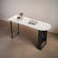 Table de bar moderne en granit de couleur crème-1921228485-1921228538