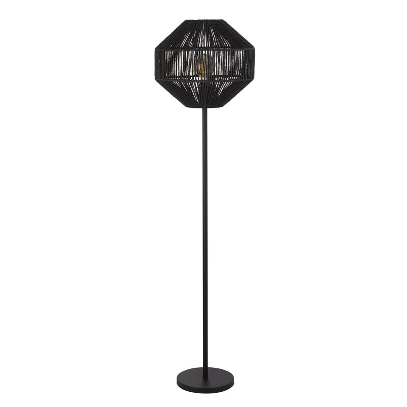 Enoch 155cm Black Traditional Floor Lamp