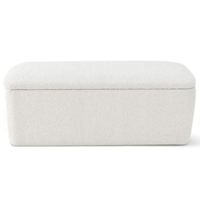 Banc rembourré Cassy Boucle