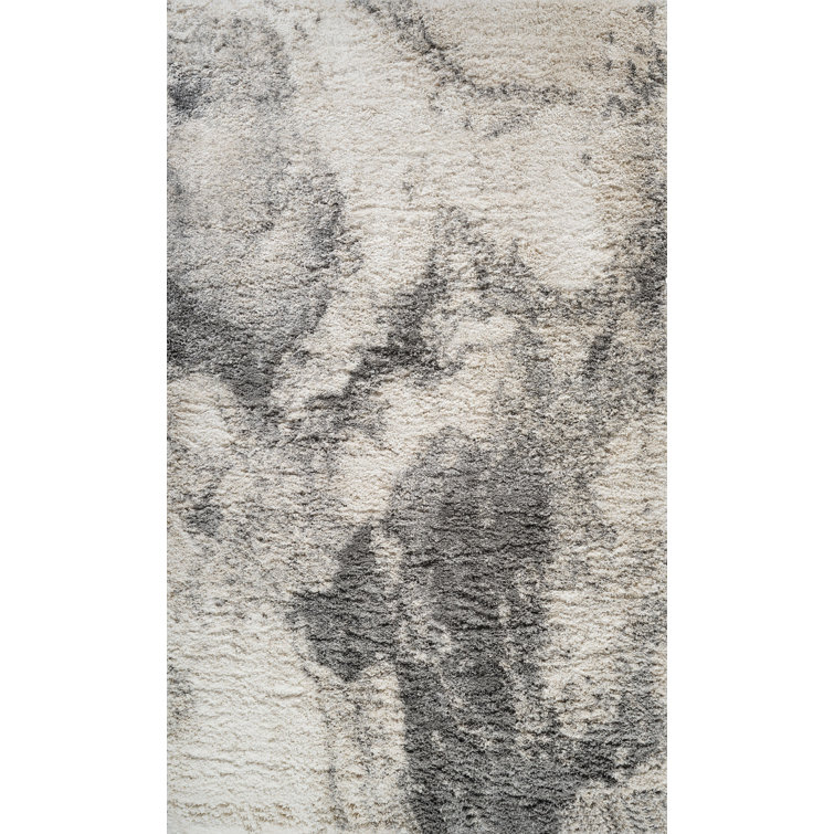 Shag Adrian Grey/Beige Rug