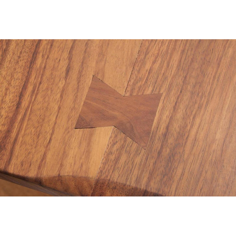 Evlampia Parota Wooden Top Home Bar