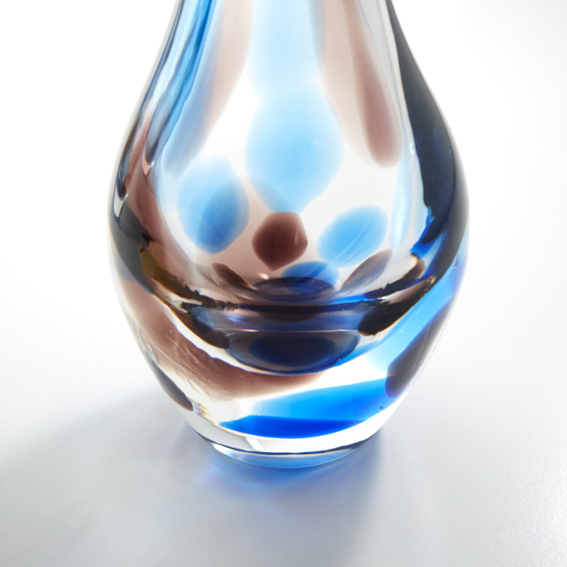 Pandora Glass Table Vase, 15.75" H x 6" W x 6" D