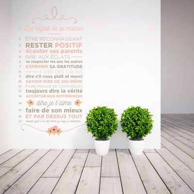 Non-Wall Damaging Wall Decal