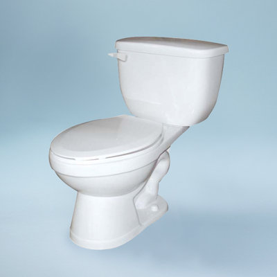 Transolid Madison 1 GPF Elongated 15.17 Comfort Height Chair Height Floor Mounted Two-Piece toilet