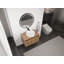 Meuble-lavabo mural 30 po avec lavabo vasque rond et armoire de rangement