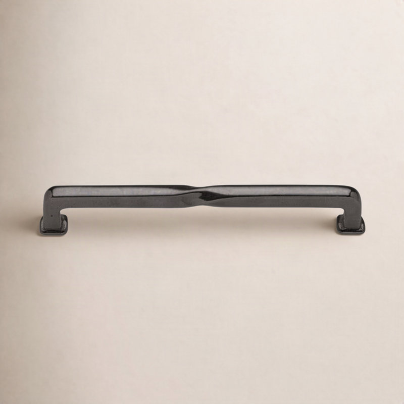 Twisted 8" Center to Center Cabinet Pull, Silicon Bronze Dark Lustre