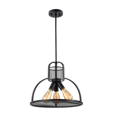 Lustre linéaire moderne Spoutnik 3 lumières Demitri