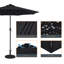 Parasol de marché éclairé 108 po Donye-917623551