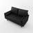 Amella 69.68'' Faux Leather Loveseat-774731680