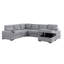 Canapé modulaire en coin Nyhan-94394365