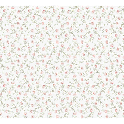 Spring Blossom Petite Floral Vine 33' L x 21" W Wallpaper Roll