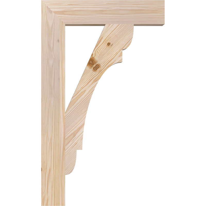 Support de bloc olympique, H 30 po x P 18 po, 5 1/2"W Douglas Fir (Smooth)
